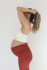Nora Organic High-Waisted Flare Pants