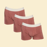 Low-tox clothing with plant-based dyes – eco-friendly and naturally vibrant.
Image of 3 Rubia dyed Men's Finbar