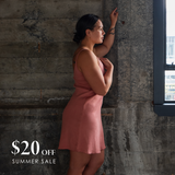 Aisling Organic Cotton Rib Dress