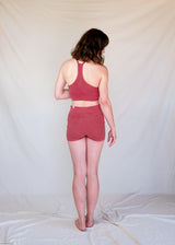 Lui – Organic Cotton High-Waist Booty Shorts