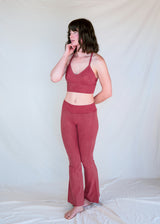 Nora Organic Flare Pants