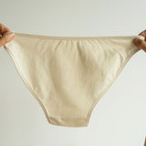 Back view of Iona bikini-style knicker – organic cotton underwear made for comfort and support