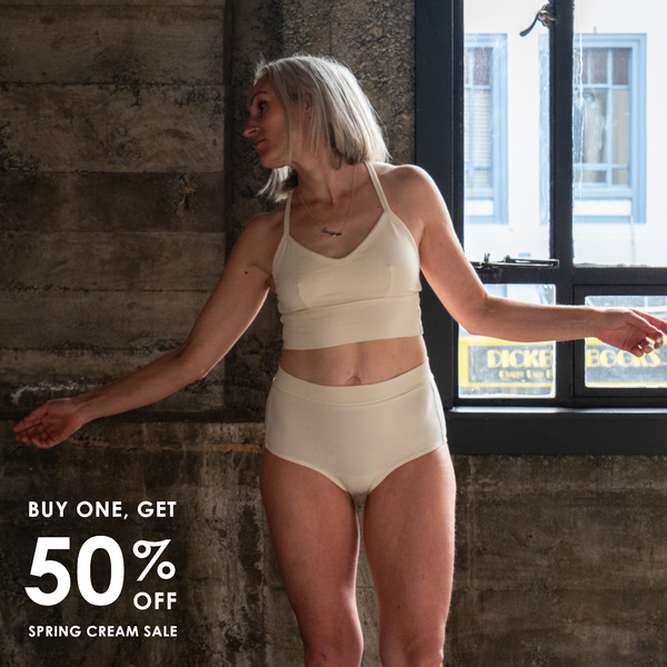 Molly High-Waisted Comfort Knicker – Organic Cotton Underwear