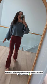 Nora Organic Flare Pants